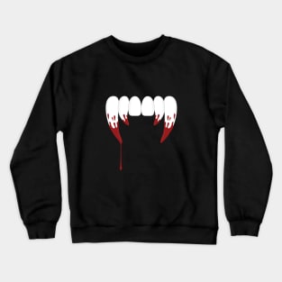 Vampire Teeth Crewneck Sweatshirt